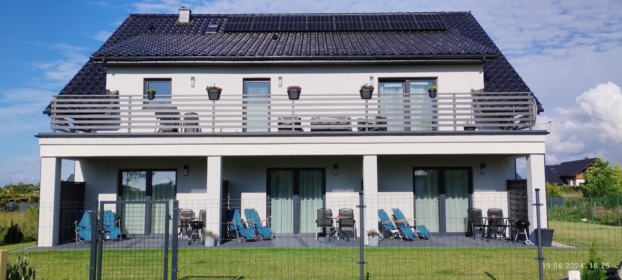 Bialy Dom Villa Sarbinowo Kültér fotó